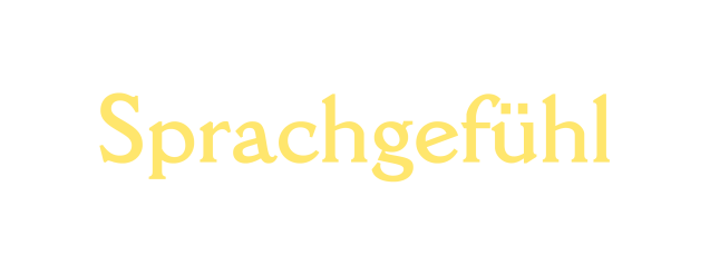 Sprachgefühl