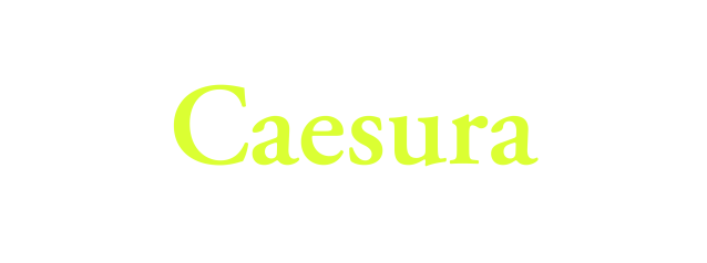 Caesura