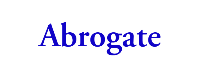 Abrogate