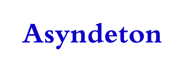 Asyndeton