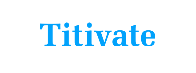 Titivate