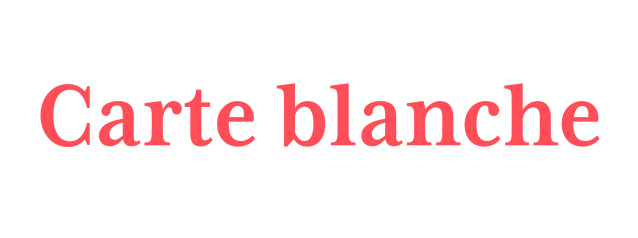 Carte blanche